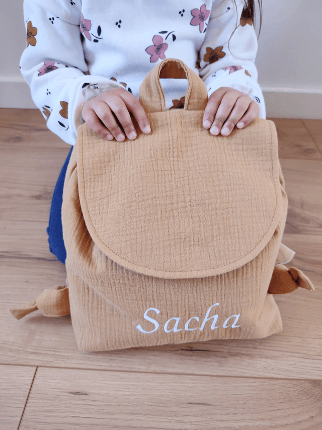 Sac à dos avec broderie