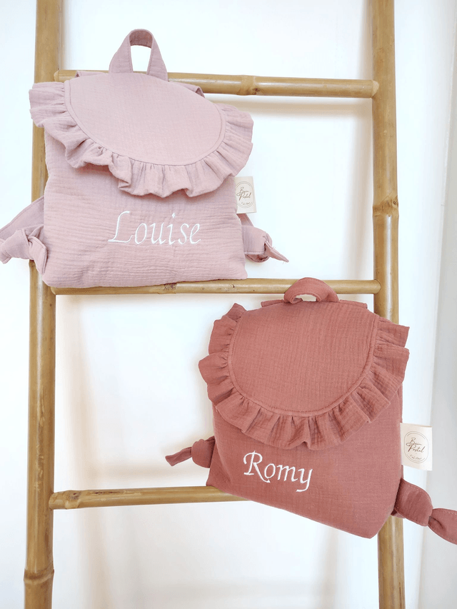 Sac à dos avec broderie