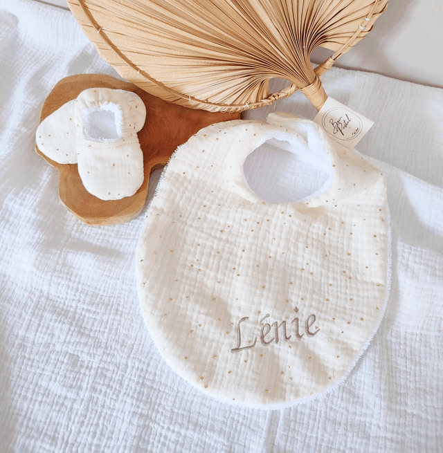 Bavoir personnalisable  tissu imprimé