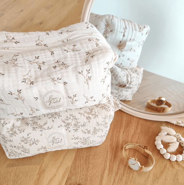 Trousse de toilette sans broderie
